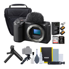 Sony Alpha ZV-E10 II APS-C Vlog Camera Body Content Creator's Bundle