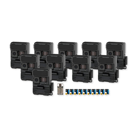 Yellowstone Y2 Black Wide Lens Camera Bundle with Card Reader, and Accessories (10-Pack) - 1