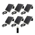 Stealth Cam FieldMAX EX 10-Inch Solar Panel (6-Pack) Bundle with Card Reader - 1
