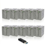 Stealth Cam 360 Cam Max Cartridge 5400mAh Lithium Battery (10-Pack) with Card Reader Bundle