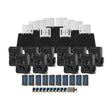 Yellowstone Y2 Black Wide Lens Bundle with Batteries, Solar Panels, and Accessories (10-Pack) - 1