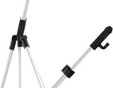 Westcott X-Drop Wrinkle-Resistant Sweep Backdrop Kit (Neutral Gray, 5' x 12') heavy-duty aluminum construction
