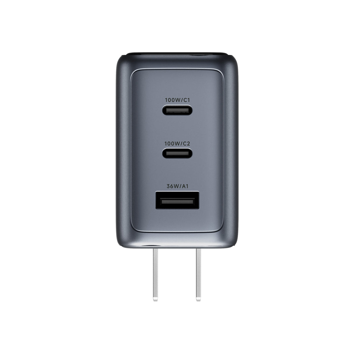 ReelCharge 100W Smart Wall Charger (Gray)