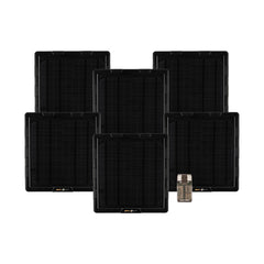 Spypoint SPLB-10 Compact Battery Solar Panel Bundle with Card Reader (6-Pack) - 1