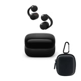 Sony LinkBuds Clip Open-Ear Truly Wireless Earbuds with Earbud Case Bundle (Black)
