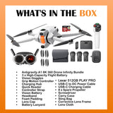 Antigravity A1 8K 360 Drone Infinity Bundle with 512GB PLAY PRO Micro Express Memory Card Bundle