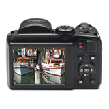 Kodak PIXPRO AZ252 Astro Zoom 16MP Digital Camera (Black) with 32GB SD Card and Case Bundle