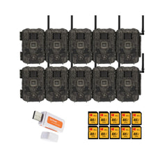 Stealth Cam Fusion MAX 3.0 Cellular Trail Camera 42MP with Accessories Bundle-1