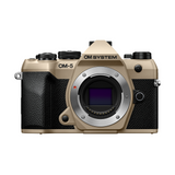 OM SYSTEM OM-5 Mark II High Autofocus and 4K Video Mirrorless Camera (Sand Beige)