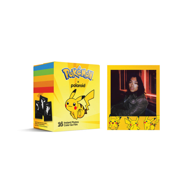 Polaroid Go Color Film Pokémon Pikachu Edition Double Pack, 16 Glossy Photos-1