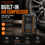 Veratek V8 Pro Air (Gray, Orange, Black) Infog_2
