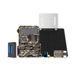 Yellowstone Y2 4G LTE Trail Camera Bundle with Battery, Solar Panel, Card Reader, and Accessories - 1