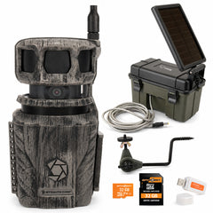 Stealth Cam Revolver 36MP 360-Degree Cellular Trail Camera with 1/4-Inch Threaded Mount Bundle
