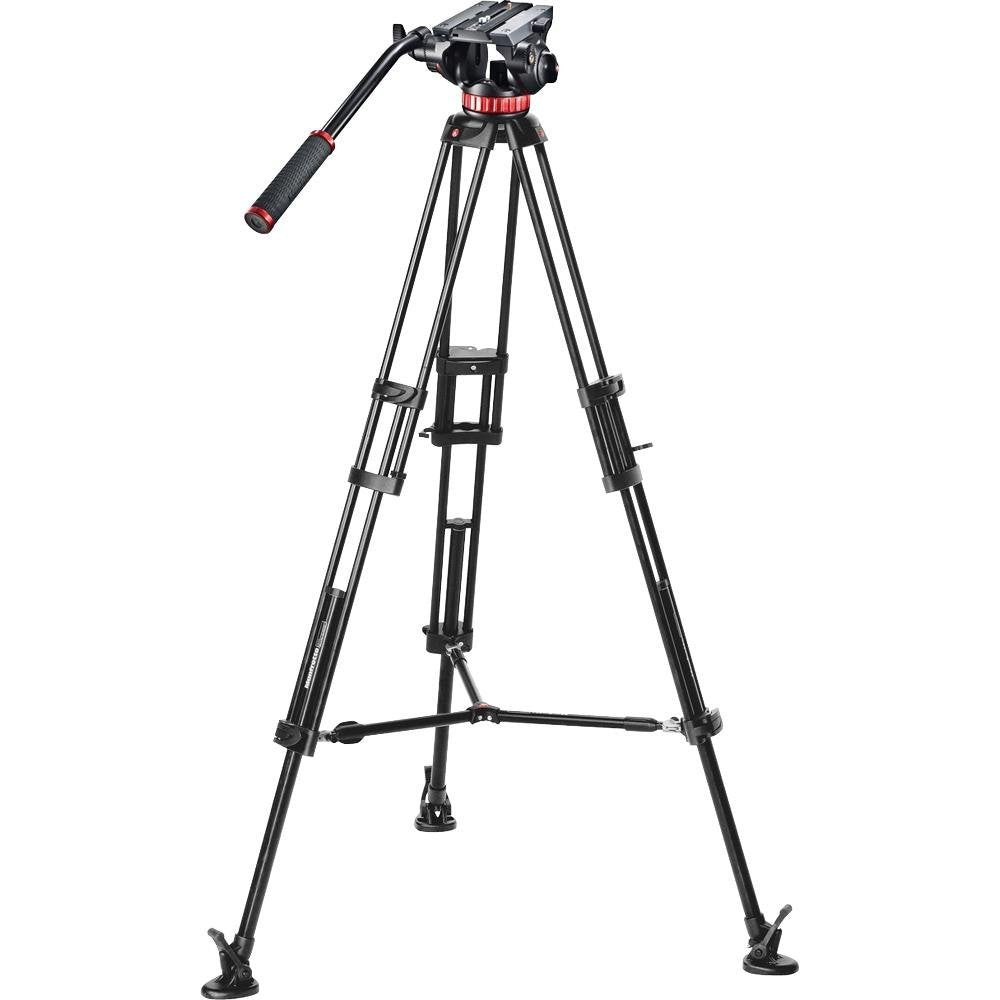 Manfrotto Professional Fluid Video System w/ Mid-Spreader