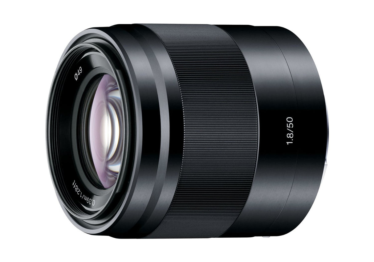 Sony E 50mm f/1.8 OSS Prime Lens (Black)