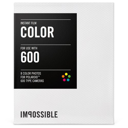 The Impossible Project Film for Polarid 600-Type Cameras (Color)