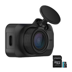 Garmin Dash Cam Mini 3 1080p Camera (Black) with 128GB microSD Card with SD Adapter Bundle