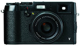 Fujiilm X100T Digital Camera (Black) with EF-42 Shoe Mount Camera Flash