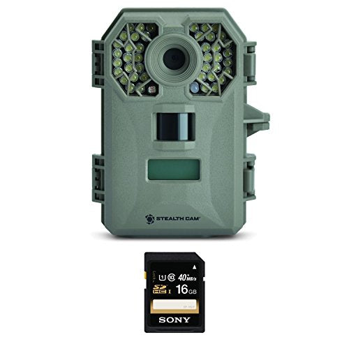 Stealth Cam G42 TRIAD Digital Trail Game Camera 8MP with 16GB Memory Card