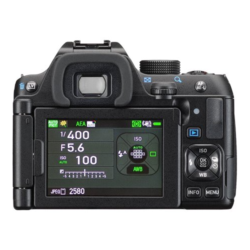 Pentax K-70 DSLR with SMC DA 18-55mm f/3.5-5.6 AL WR Lens (Black)