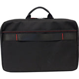 Codi C2300 Ultra Lite Hybrid Messenger 15.6-Inch Laptop Case (Black with Red/Grey Accents)