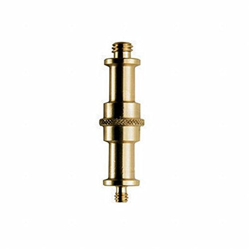 Manfrotto Double End Stud 1/4-Inch-20 and 3/8-Inch-16 Adapter Spigot (12-Pack)