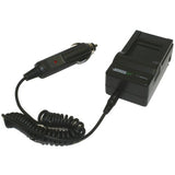 Wasabi Power Battery and Charger for Panasonic DMW-BLE9, DMW-BLG10 (2 Pack)