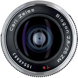 Zeiss Biogon T* 25mm f/2.8 ZM Mount Lens (Silver)