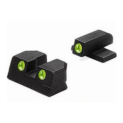 Meprolight Bersa Tru-Dot Night Sight for Thunder 9 & 40. Fixed Set