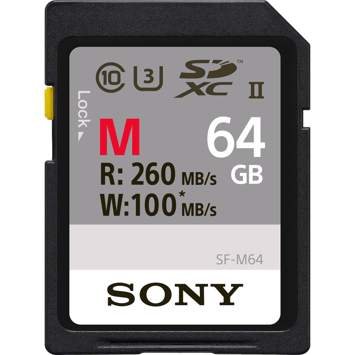 Sony 64GB Class 10 UHS-II SD Memory Card