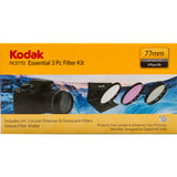 Top Brand 77mm 3-Piece Filter Kit (UV / CPL / FLD)