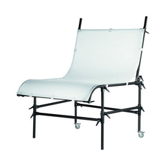 Manfrotto 220B Still Life Table (Black Frame/White Cover)