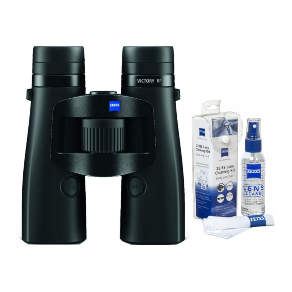 ZEISS 8x42 Victory RF Laser Rangefinder Binoculars with Lens Cleaning Kit