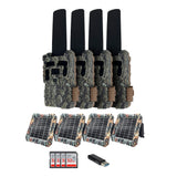 Browning Defender Wireless Pro Scout Max HD-DV Trail Camera (4 Pack) Bundle with Accessories