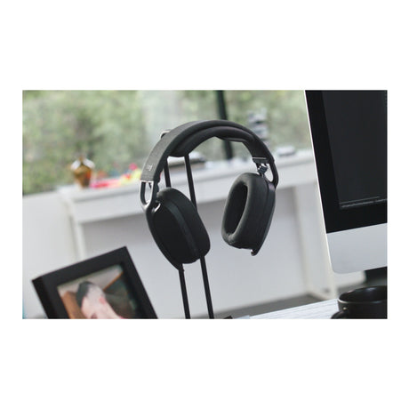Logitech Zone Vibe 100 Lightweight, Wireless, Noise Canceling Over-Ear Headphones (Graphite)