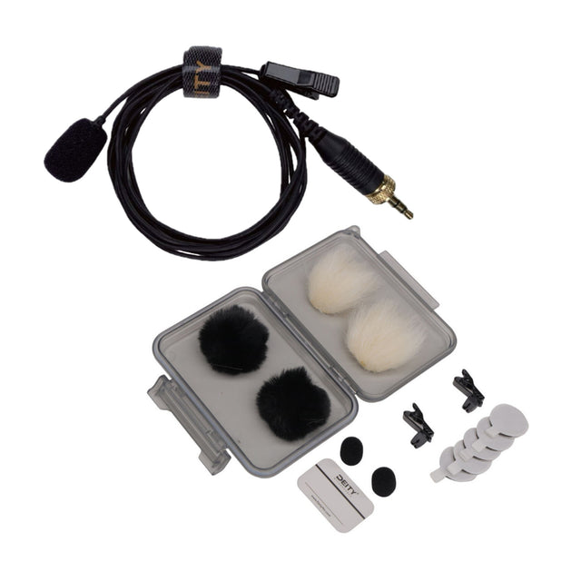 Deity Microphones W.Lav Pro Omni Lavalier Microphone with Accessories (Black) - 1