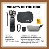 Xtra Edge Muse Gimbal Action Camera with 128GB MicroSD and Accessories Bundle
