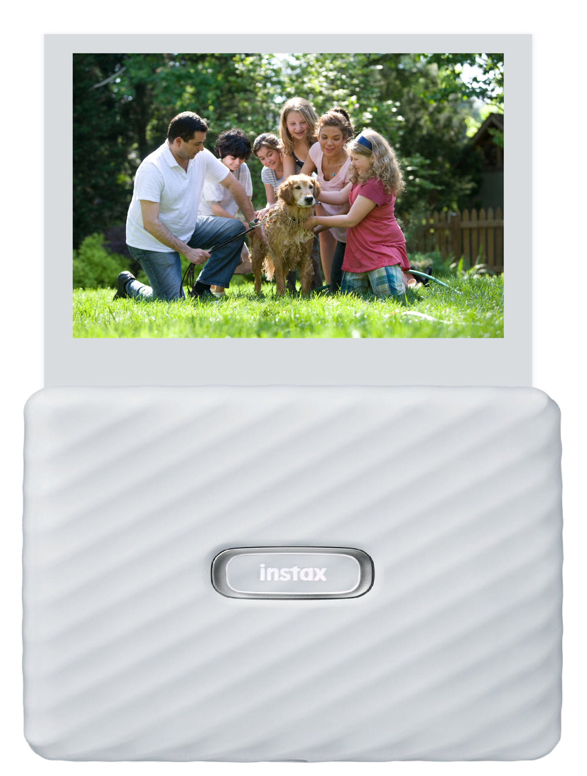 Fujifilm Instax Link Wide Instant Photo Printer with Instant Film and Monochrome Film Bundle