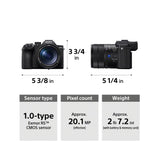 Sony RX10 V 20.1MP Premium 25x High-Zoom Camera with 24-600mm F2.4-4 Super-Telephoto Lens - 8