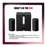 Sony BRAVIA Theater Sub 9 Premium Wireless Subwoofer and Speakers with 360 Spatial Sound Bundle-9