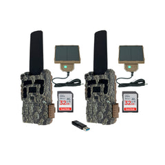 Browning Trail Camera Defender Wireless Pro Scout Max HD-DV (2-Pack) Bundle with Solar Power Pack - 1