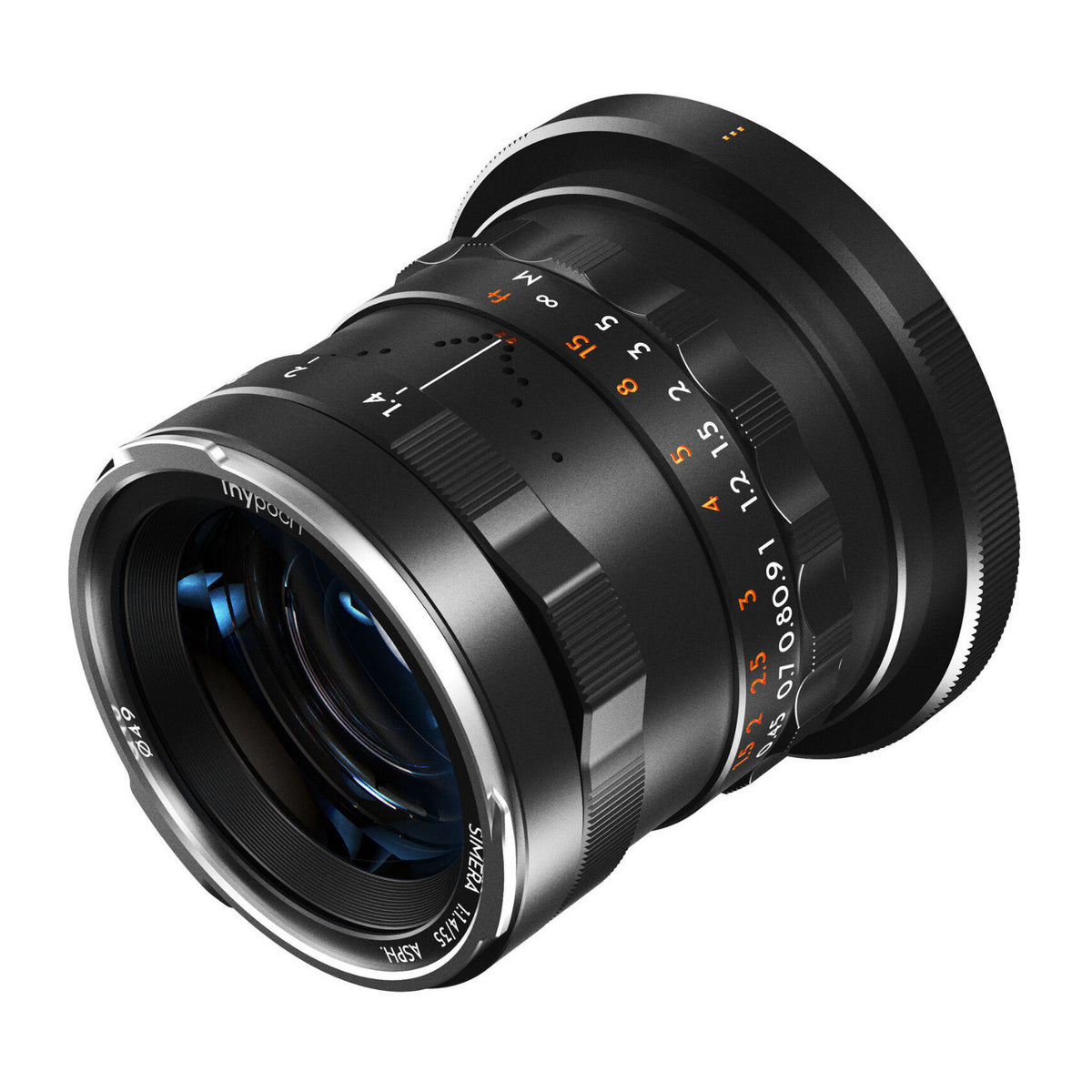 Thypoch Simera 35mm f/1.4 Full-frame Lens with Manual Focus and 49mm Filter Size (Nikon Z, Black)