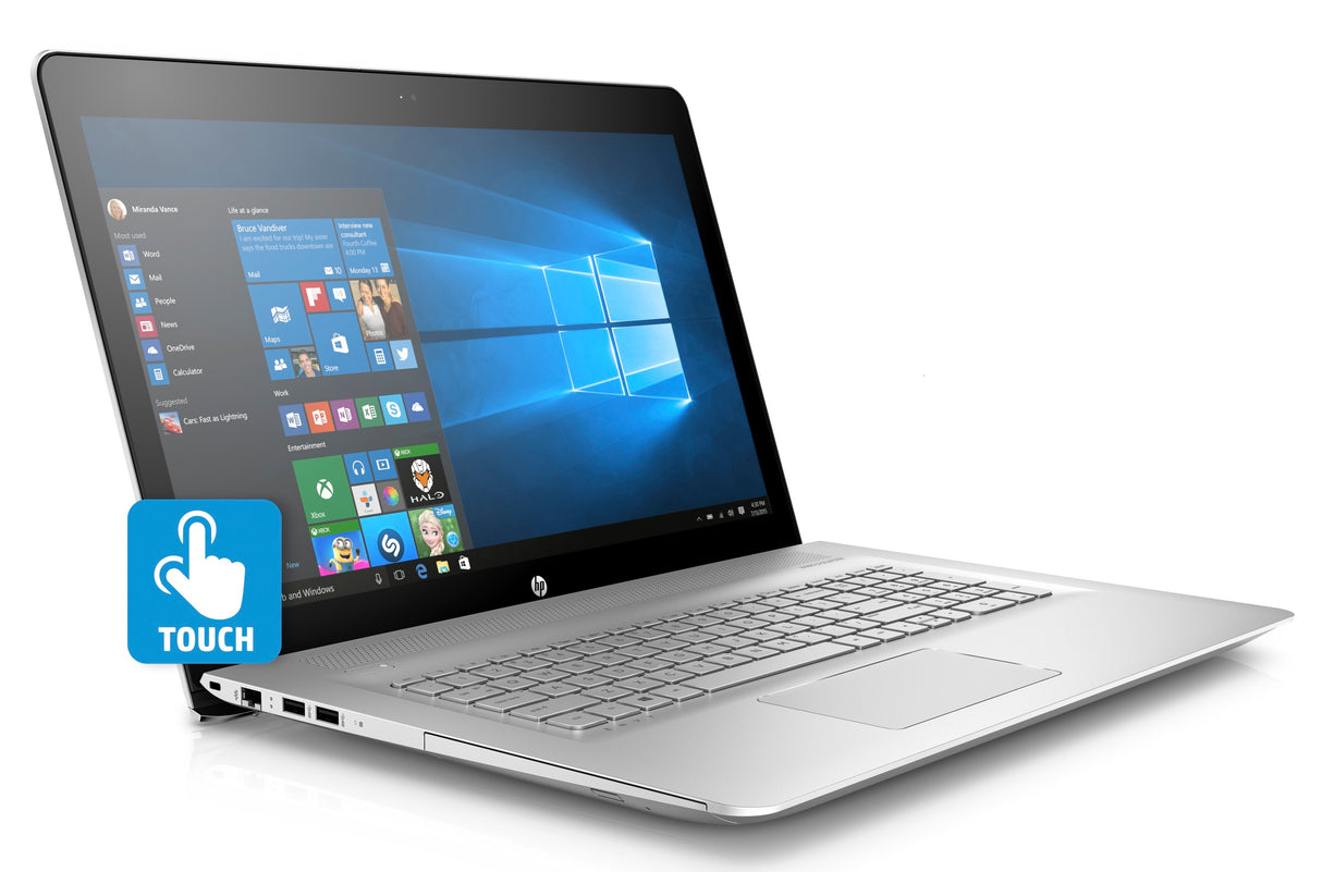 HP Envy 15, Core i7-7500, 16GB DDR4, 15.6” 1080p, Full HD, Touch Laptop (Silver)