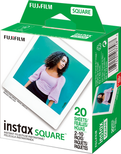 Fujifilm instax Square Film Twin Pack (20 Exposures)