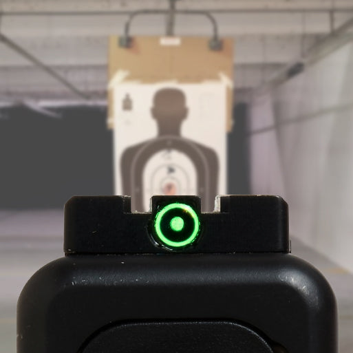 Meprolight FT Bullseye Green Dot Rear Sight for S&W M&P Pistols