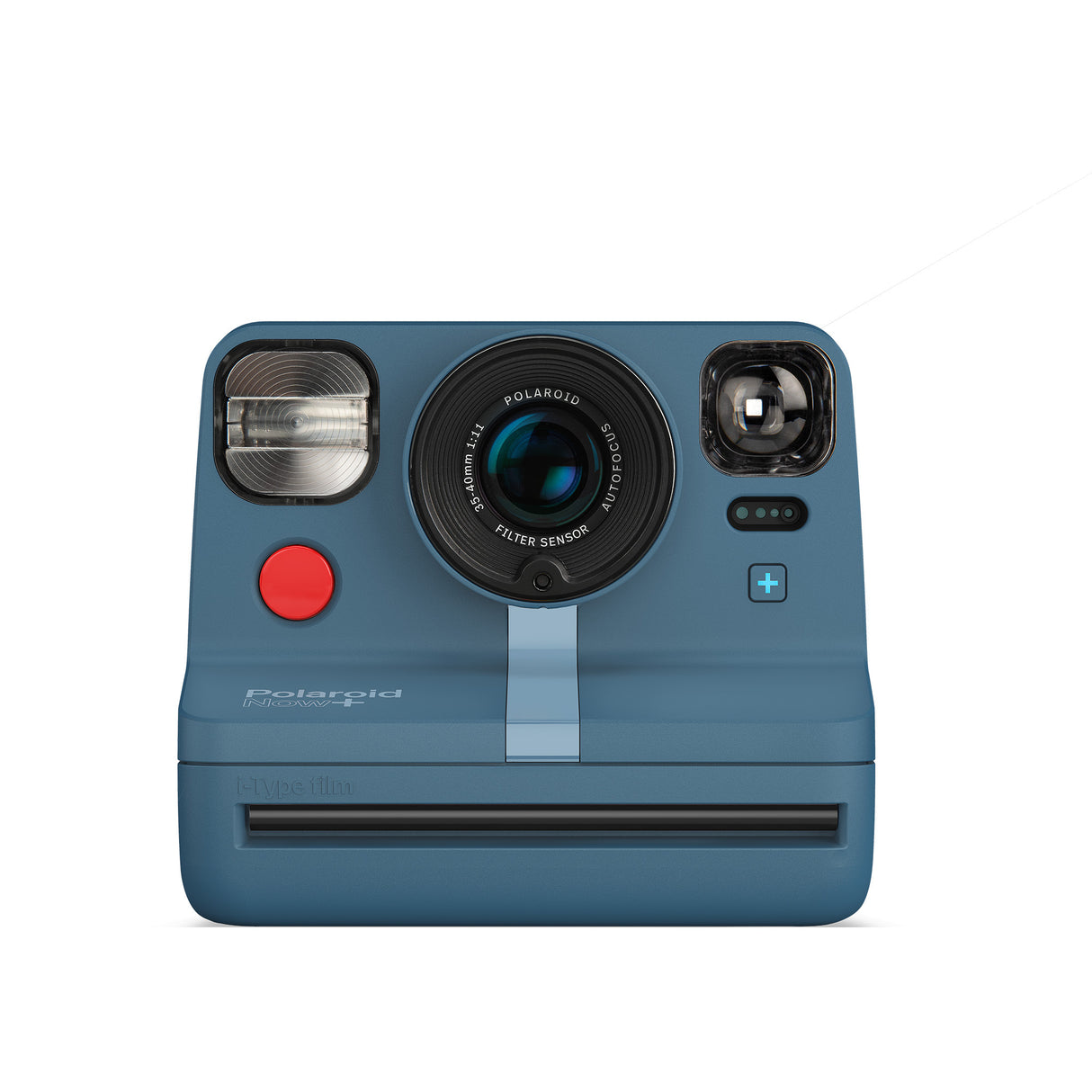 Polaroid NOW+ Instant Film Camera (Calm Blue - Grey Blue)