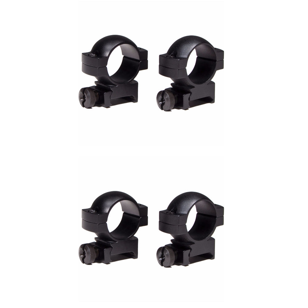 Vortex 1-Inch Medium Riflescope Rings (2 Pack / Set of 4) Bundle