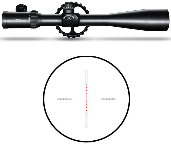 Hawke Sport Optics Airmax 30 Side Focus 8-32x50 AMX IR Riflescope