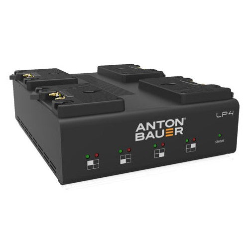 Anton Bauer LP4 Quad Gold-Mount Battery Charger