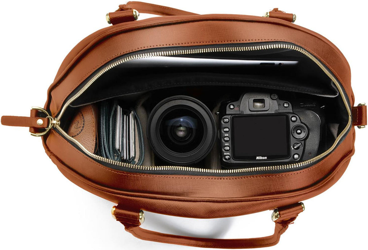 ONA Chelsea Camera Bag (Cognac Brown)